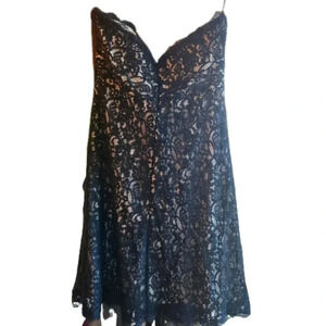 White House Black Market Black Lace Dress – Size 2